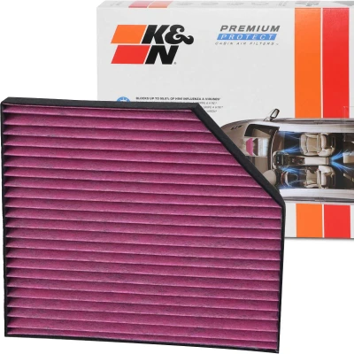 Abbildung von K&amp;N Filters DVF5017 Innenraumfilter Aktivkohlefilter 279 35 quadratisch AUDI: A4 B8 Avant, Q5, A5 Sportback, PORSCHE: Macan