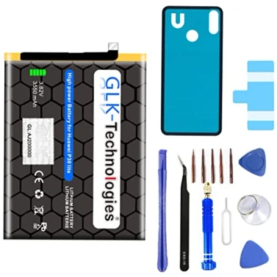 Abbildung von GLK Technologies Akku kompatibel mit Huawei P30 LITE Mate 10 Honor 7X 9i 9 NOVA 2 Plus 4E 2S SE HB356687ECW 3550mAh inkl. Werkzeug Set Kit