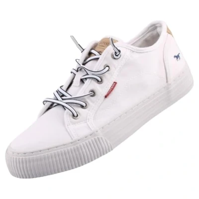 Abbildung von MUSTANG Damen Canvas Sneaker Weiß EU 41