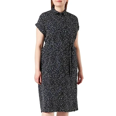Abbildung von ONLY Damen Onlhannover S/S Shirt Dress Noos Wvn, Black/Aop:confetti, 32