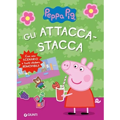 Abbildung von Gli attacca stacca di Peppa Pig. Con adesivi. Ediz. a colori