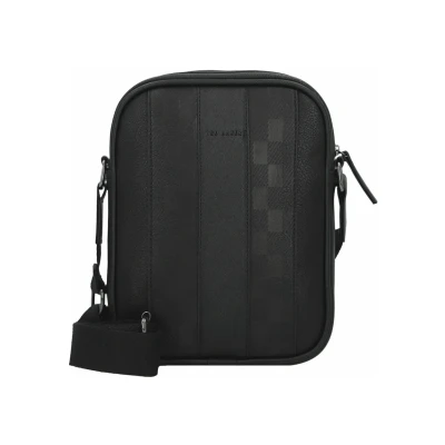 Abbildung von Ted Baker House Check Umhängetasche, Herren, Größe: One Size, Black