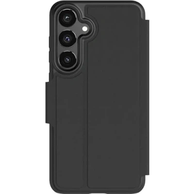 Abbildung von tech21 EvoLite Schutzhülle für Samsung S24, Schwarz