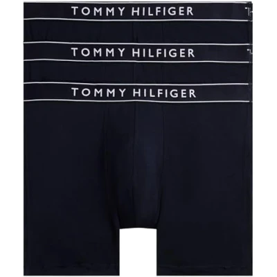 Abbildung von Tommy Hilfiger Herren 3er Pack Boxershorts Briefs mit Logobund, Blau (Des Sky/Des Sky), XXL