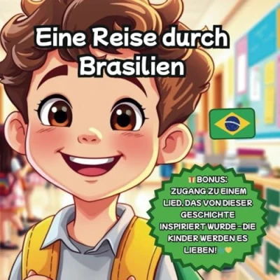 Abbildung von Eine Reise durch Brasilien: Entdecke die Farben, Geschmäcker und Abenteuer Brasiliens!