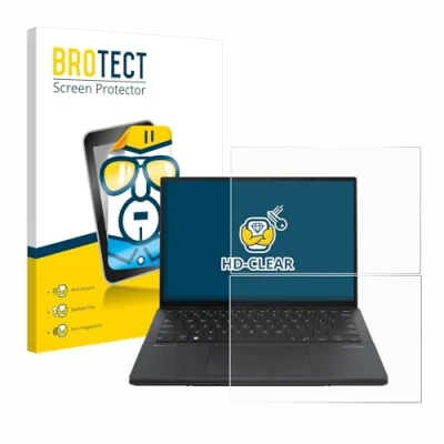 Abbildung von BROTECT Schutzfolie für ASUS ZenBook Duo OLED 2024 UX8406 Displayschutz Folie Ultra Klar