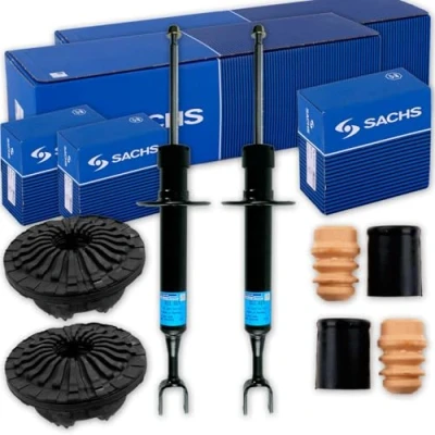 Abbildung von 2x SACHS Stoßdämpfer + Domlager Protection Kit vorne für A4 B6 B7