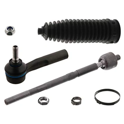 Abbildung von FEBI BILSTEIN 39290 Spurstange Vorderachse links mit Muttern Schellen, Lenkmanschetten FIAT: Qubo, Fiorino III Kasten / Kombi