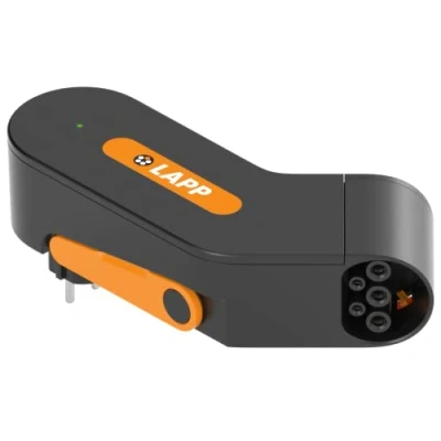 Abbildung von Lapp Mobility Dock/Mobiles EV Ladegerät für die Haushaltssteckdose/Notladegerät E Autos/Tragbares Auto Unterwegs/Ladegerät Elektro und Plug in / IP44