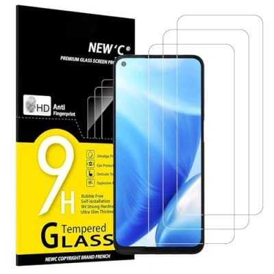 Abbildung von NEW&#039;C 3 Stück, Panzer Schutz Glas für oneplus Nord n200 5G, Frei von Kratzern, 9H Härte, HD Displayschutzfolie, 0.33mm Ultra klar, Ultrabeständig
