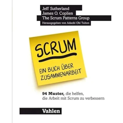 Abbildung von Scrum ein Buch über Zusammenarbeit: 94 Muster, die helfen, Arbeit mit zu verbessern