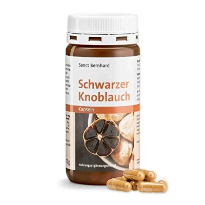 Abbildung von Sanct Bernhard Schwarzer Knoblauch Kapseln 120 St