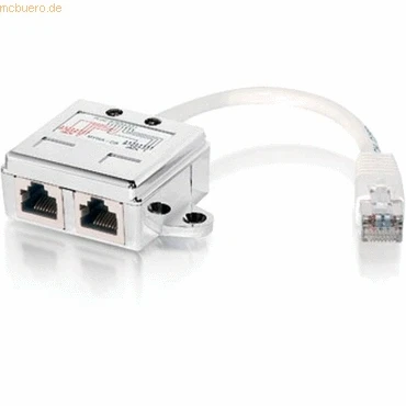 Abbildung von Digital data communication equip Anschlussverdoppler RJ45 Cat.5 UTP/ST