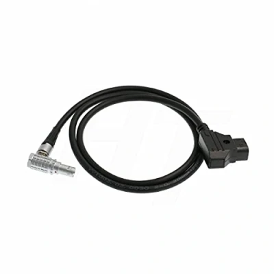 Abbildung von HangTon P Tap D 0B 7 poliges Stromkabel für Tilta Nucleus M Motor (rechtwinklig, polig, 80 cm)