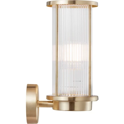 Abbildung von Nordlux Außen Wandleuchte &quot;Linton&quot;, langlebiges Material, gut geeignet für raues Wetter, Schutzart IP44, inkl. 21 Watt LED