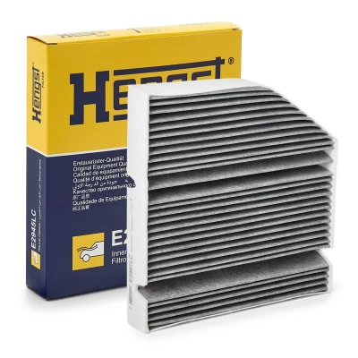 Abbildung von HENGST FILTER E5967LC Innenraumfilter Aktivkohlefilter 260 245 40 MERCEDES BENZ: E Klasse T modell, C Coupe, modell