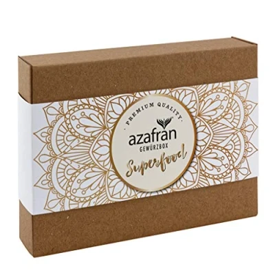 Abbildung von Azafran BIO Gewürze Set mit 4 Superfood Gewürzen Geschenkset