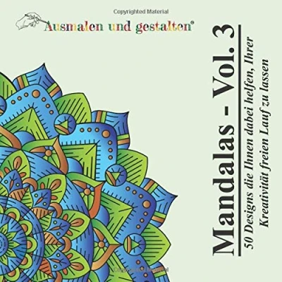 Abbildung von Mandalas Vol. 3 (Malbuch für Erwachsene): 50 Designs die Ihnen dabei helfen, Ihrer Kreativität freien Lauf zu lassen