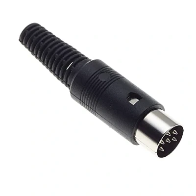 Abbildung von Keple 6 Pin Din Plug Male Adapter Socket Audio AV Connector Solder