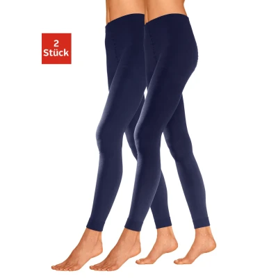 Abbildung von Lavana Thermoleggings, (2er Pack), innen leicht angeraut
