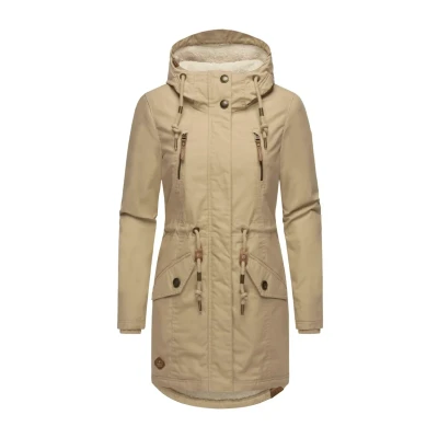 Abbildung von Ragwear Elsie Wintermantel, Damen, Größe: XS, Taupe