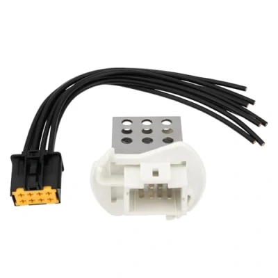 Abbildung von Be In Your Mind 1 Sets Auto Gebläse Lüfter Widerstand mit Kabelbaum Stecker Ersatzteil 27100 00QAB 7701057557 Kompatibel Renault Master (Mk2) 2003 2010