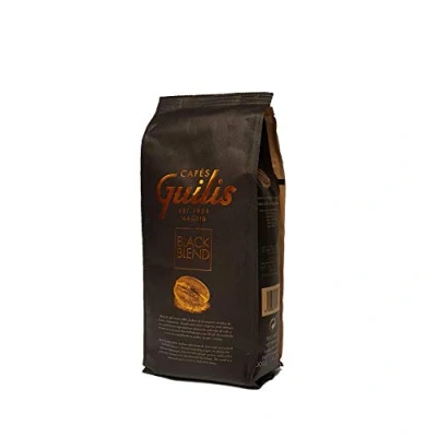 Abbildung von CAFES GUILIS DESDE 1928 AMANTES DEL CAFÉ Kaffeebohnen Arabica Black Blend 1kg