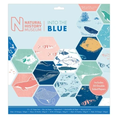 Abbildung von 12 x 12&quot; Paper Pad (50pk) Into the Blue