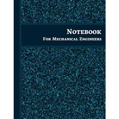 Abbildung von Notebook For Mechanical Engineers: 120 Page Blank Lined Notebook, Perfect Journal Jotting Down Notes Engineer Office Gifts