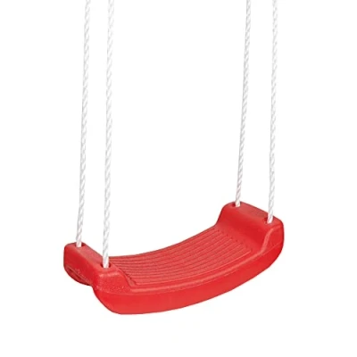 Abbildung von Idena Einzelschaukel 40195 Brettschaukel aus Kunststoff in rot, für Kinder ab 3