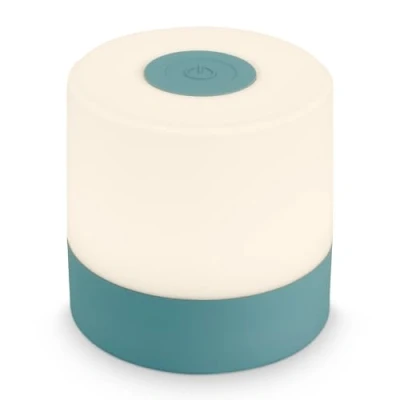 Abbildung von Briloner Leuchten Tischleuchte 7461010, USB Ladefunktion, Dimmfunktion, LED fest verbaut, Warmweiß, Tisch und Wandleuchte, Akku, dimmbar, USB, IP44, weiß