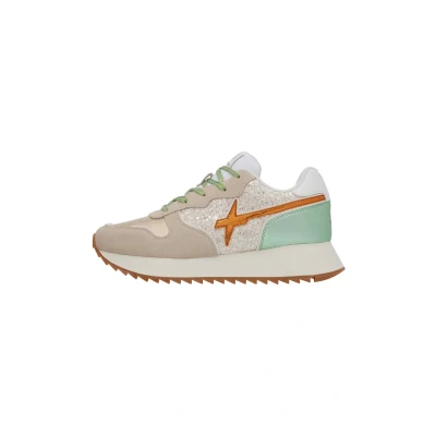Abbildung von W6YZ Sneaker low, Damen, Größe: 38, Gold Schuhe