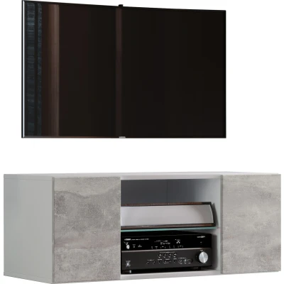 Abbildung von VCM TV Board Holz Wand Hänge Lowboard Fernsehschrank Jusa