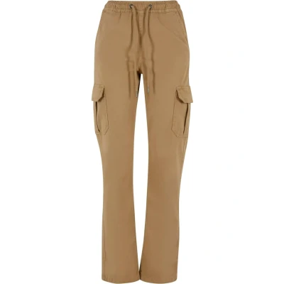 Abbildung von Urban Classics HIGH Waist Cargohose, Damen, Größe: 46, Unionbeige