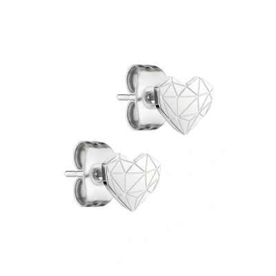 Abbildung von Liebeskind Berlin MINI Broken Heart Ohrringe, Damen, Größe: One Size, Silber