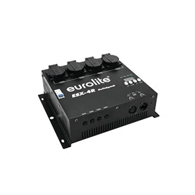 Abbildung von EUROLITE ESX 4R DMX RDM Switchpack 4 Kanal bis zu 5 Ampere belastbar, Schaltung per Triac