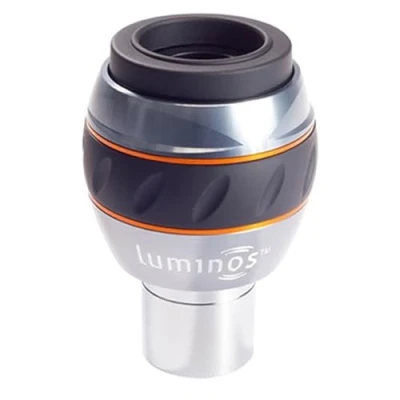 Abbildung von Celestron 93432 15 mm Luminos Okular, Silber/Schwarz
