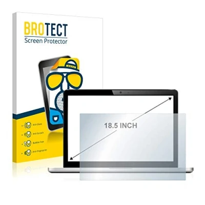 Abbildung von BROTECT 18.5&quot; Entspiegelungs Schutzfolie für Notebooks mit 18,5 Zoll (47 cm) [410 mm x 231 mm, 16:9] Displayschutz Folie Matt, Anti Fingerprint