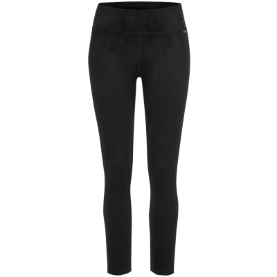 Abbildung von LASCANA Leggings, in Velourleder Optik