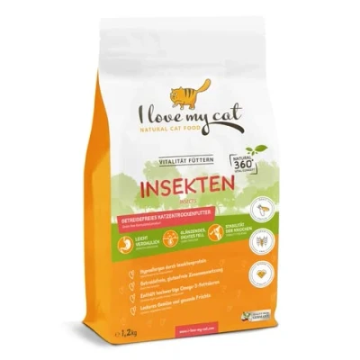 Abbildung von ILMC Trockenfutter für Katzen mit Insektenprotein 1.20 kg 1200 g