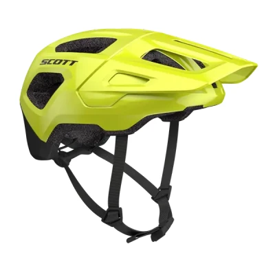 Abbildung von Scott Argo Plus Junior Radium Yellow MTB Kinderhelm mit mips