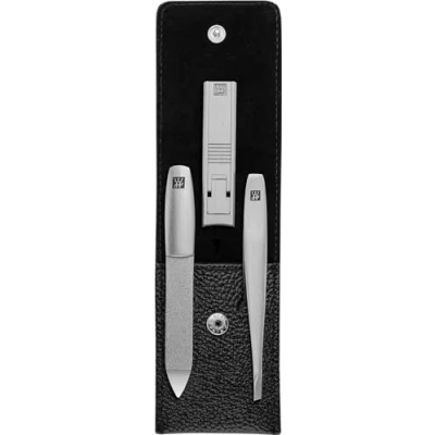 Abbildung von ZWILLING Beauty Taschen Etui, Rindleder, schwarz, 3 tlg.