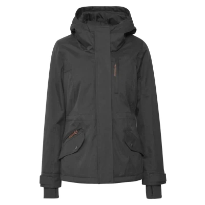 Abbildung von Oxmo Oxbellissa Winterjacke, Damen, Größe: Small, Dark grey