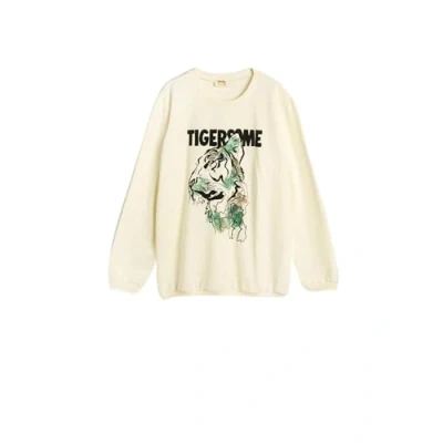Abbildung von Koton Boys Sweatshirt Long Sleeve Crew Neck Tiger Printed Soft Interior