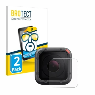 Abbildung von BROTECT (2 Stück Schutzfolie für GoPro Hero 5 Session Linse (Gehäuse) Displayschutz Folie Ultra Klar