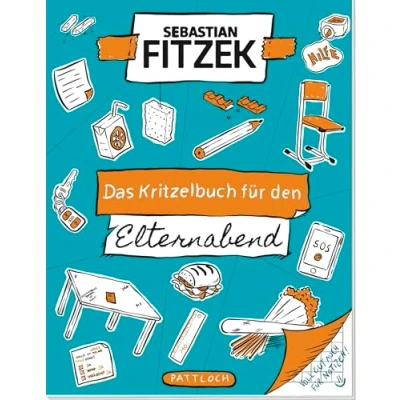 Abbildung von Das Kritzelbuch für den Elternabend: Witziges Kritzel und Notizbuch von SPIEGEL Bestsellerautor Sebastian Fitzek Lustiges Geschenk Eltern