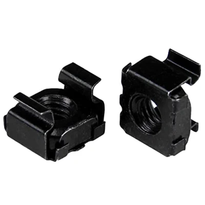 Abbildung von StarTech.com M6 Käfigmutter 50er Pack Schwarz Montagemutter für Server Rack und Serverschrank