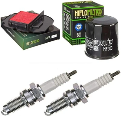 Abbildung von Luftfilter Ölfilter Zündkerzen für XL 1000 V Varadero Baujahr 1999 2002 Servicekit Wartungskit