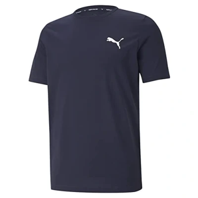 Abbildung von Puma Active Small LOGO TEE Tshirt basic, Herren, Größe: 3XL, Peacoat