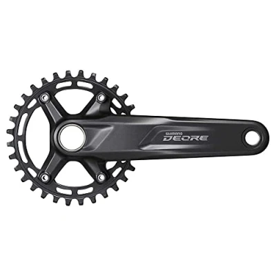 Abbildung von Kettenrad garnitur 10/11 fach Shimano Deore FC M5100 1 30 Zähne 175 Mm Schwarz